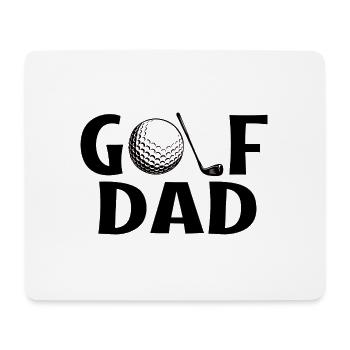 Golf Papa Golfspieler Golfen Golf spielen Golfer - Mousepad (Querformat) - Weiß - Vorne