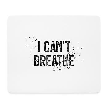 Black Lives Matter - Tapis de souris (format paysage) - blanc - Devant