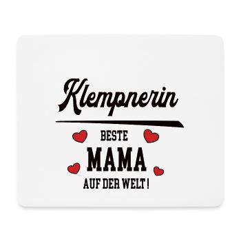 Klempnerin Muttertag Geburtstag Beste Mama Mutter - Mousepad (Querformat) - Weiß - Vorne