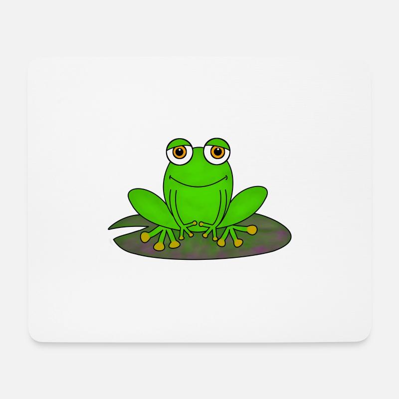 frog - Mouse Pad (horizontal) - white