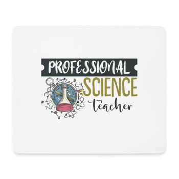 Science Teacher Science Professor - Mouse Pad (horizontal) - white - Front