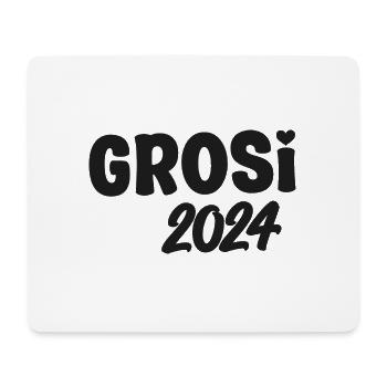 Grosi 2024 Hallo Oma Schweiz Schweizer Oma - Mousepad (Querformat) - Weiß - Vorne