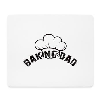 The Baking Daddy - Daddy Bakes Bread - Mouse Pad (horizontal) - white - Front