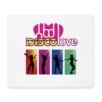 Disco Love Dance - Mouse Pad (horizontal) - white - Front