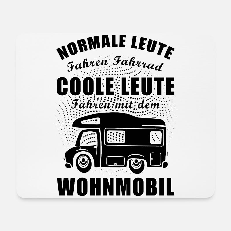 Cooler Spruch Wohnmobil Wohnwagen Geschenkidee - Mousepad (Querformat) - Weiß