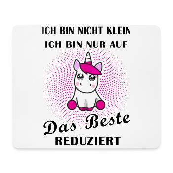 Einhorn das beste Geschenkidee cooler Spruch - Mousepad (Querformat) - Weiß - Vorne