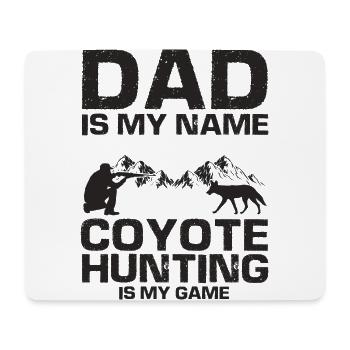 Coyote Design for Coyote Shreactors - Mouse Pad (horizontal) - white - Front