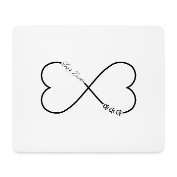 Dog lovers - Mouse Pad (horizontal) - white - Front