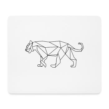 Tiger - Mouse Pad (horizontal) - white - Front