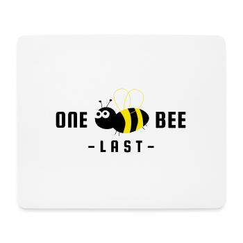 One last bee - Retten wir die Bienen - Mousepad (Querformat) - Weiß - Vorne