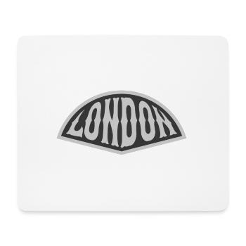Londres - Tapis de souris (format paysage) - blanc - Devant