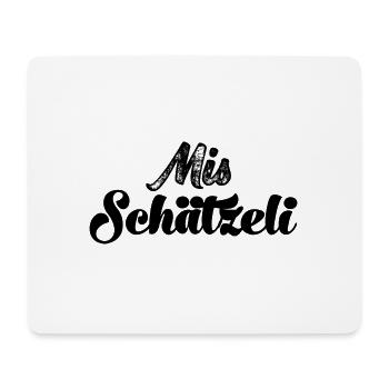 Mis Schätzeli Gotti Schweiz Mami Grosi - Mousepad (Querformat) - Weiß - Vorne