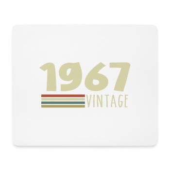 1967 Anniversary 1967 - Mouse Pad (horizontal) - white - Front