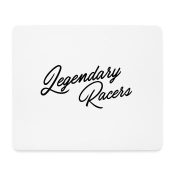 Coureurs légendaires - Tapis de souris (format paysage) - blanc - Devant