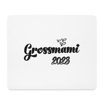 Grossmami 2023 du wirst Oma Schweiz - Mousepad (Querformat) - Weiß - Vorne