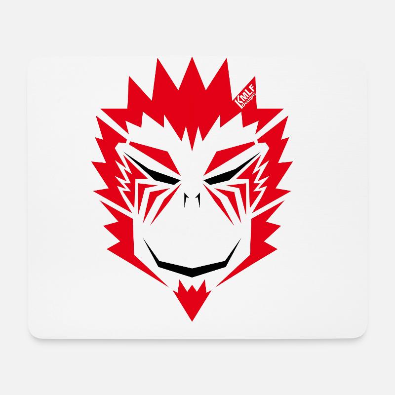 the smiling - Mouse Pad (horizontal) - white