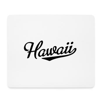 Hawaï - Tapis de souris (format paysage) - blanc - Devant