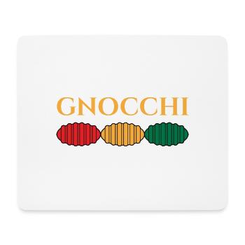 Gnocchi TriColor - Mousepad (Querformat) - Weiß - Vorne