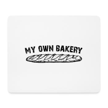 My own bakery - bake my own bread - Mouse Pad (horizontal) - white - Front