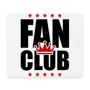 Fan Club Krone - Tapis de souris (format paysage) - blanc - Devant