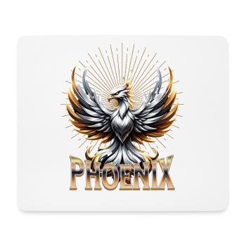 Phoenix Mythischer Vogel - Mousepad (Querformat) - Weiß - Vorne