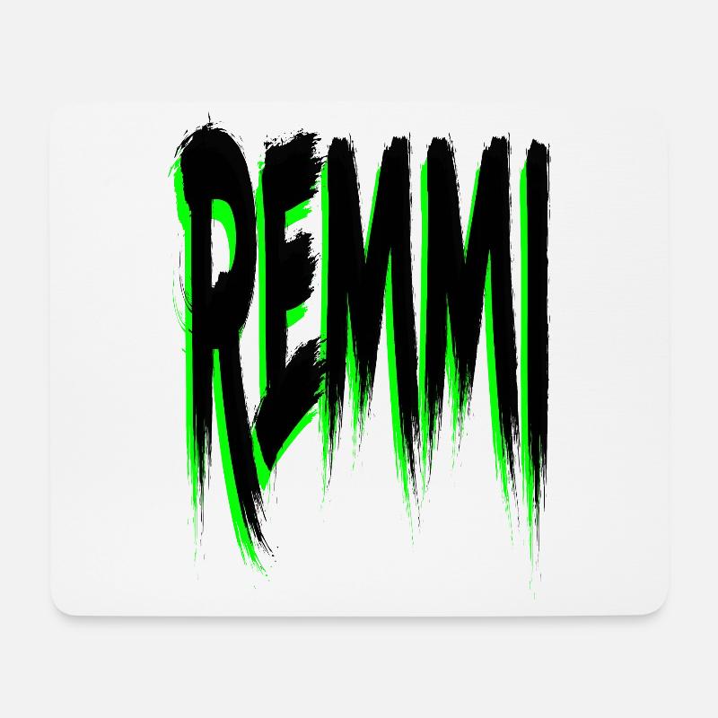 REMMI - Tapis de souris (format paysage) - blanc