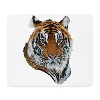 Bengal tiger - Mouse Pad (horizontal) - white - Front