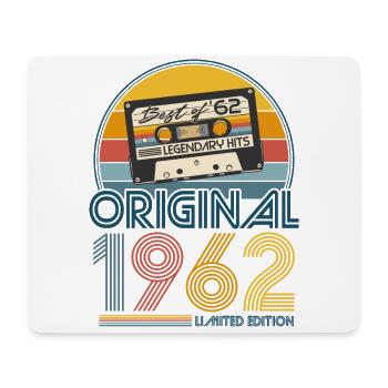 1962 Vintage Jahrgang Geburtstag Retro Geschenk - Mousepad (Querformat) - Weiß - Vorne