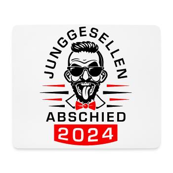 Bachelor Party 2024 Bachelor Party - Mouse Pad (horizontal) - white - Front