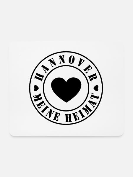 Meine Heimat Hannover - Mousepad (Querformat) - Weiß