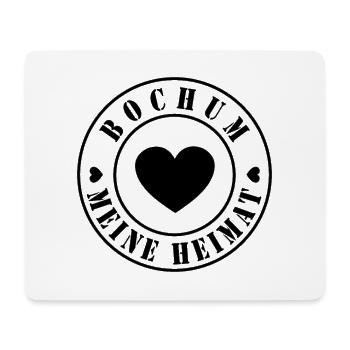Meine Heimat Bochum - Mousepad (Querformat) - Weiß - Vorne