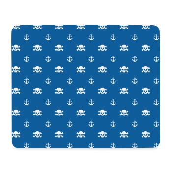 Ostsee Nordsee Meer Anker Urlaub maritim Geschenk - Mousepad (Querformat) - Weiß - Vorne