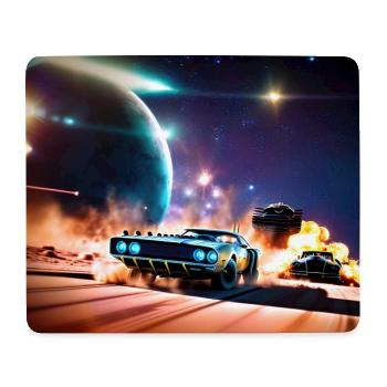Mad and Furious #4 - Mouse Pad (horizontal) - white - Front
