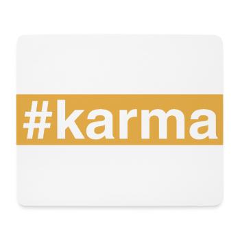 #karma - Tapis de souris (format paysage) - blanc - Devant