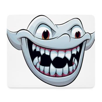 Die Kicherfabrik - Mousepad (Querformat) - Weiß - Vorne