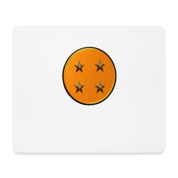 4-ball - Mouse Pad (horizontal) - white - Front