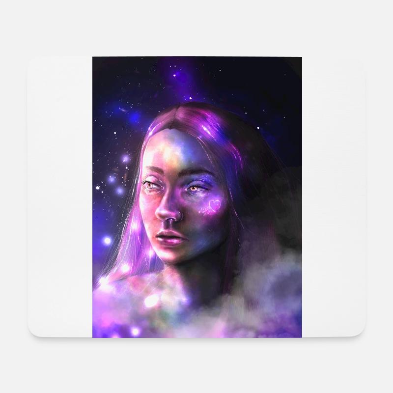 süße Träume - Mousepad (Querformat) - Weiß