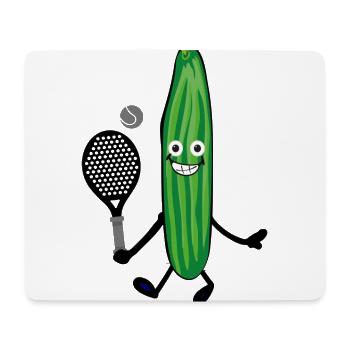 Padel Tennis, Tennis, Graffiti - Tapis de souris (format paysage) - blanc - Devant