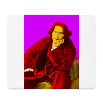 Wilde Pop Art - Mouse Pad (horizontal) - white - Front