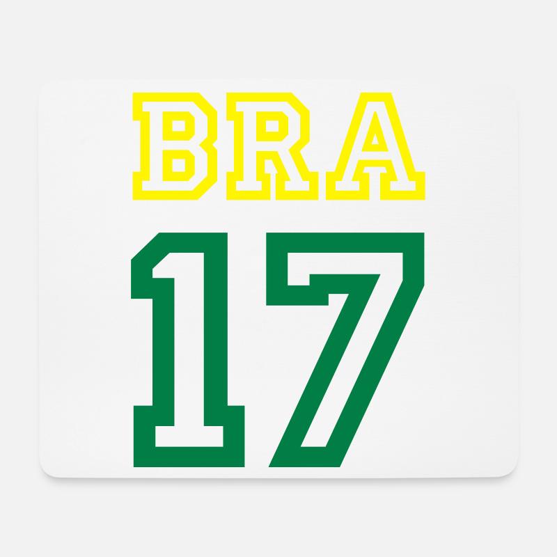 BRASILIEN 2017 Brésil - Tapis de souris (format paysage) - blanc