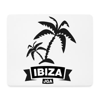 IBIZA – Bachelor Party under Palm Trees - Mouse Pad (horizontal) - white - Front