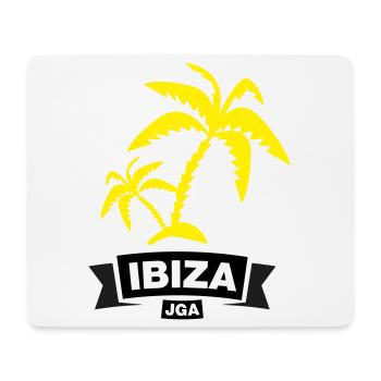 IBIZA – Bachelor Party under Palm Trees - Mouse Pad (horizontal) - white - Front