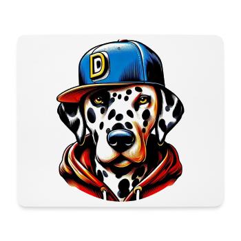 Hund - Mousepad (Querformat) - Weiß - Vorne
