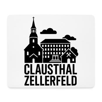 Clausthal Zellerfeld - Tapis de souris (format paysage) - blanc - Devant
