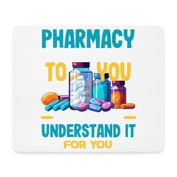 Apotheker Pharmazeutisch-technischer - Mousepad (Querformat) - Weiß - Vorne
