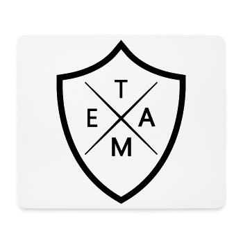 Team Crest - Mouse Pad (horizontal) - white - Front