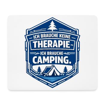 Camping - Mouse Pad (horizontal) - white - Front