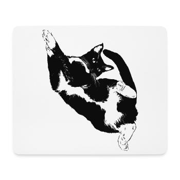 TUXEDO CAT - Tapis de souris (format paysage) - blanc - Devant