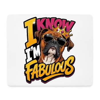 Boxershorts - Mousepad (Querformat) - Weiß - Vorne