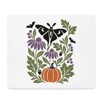 Gotische Motte - Mousepad (Querformat) - Weiß - Vorne
